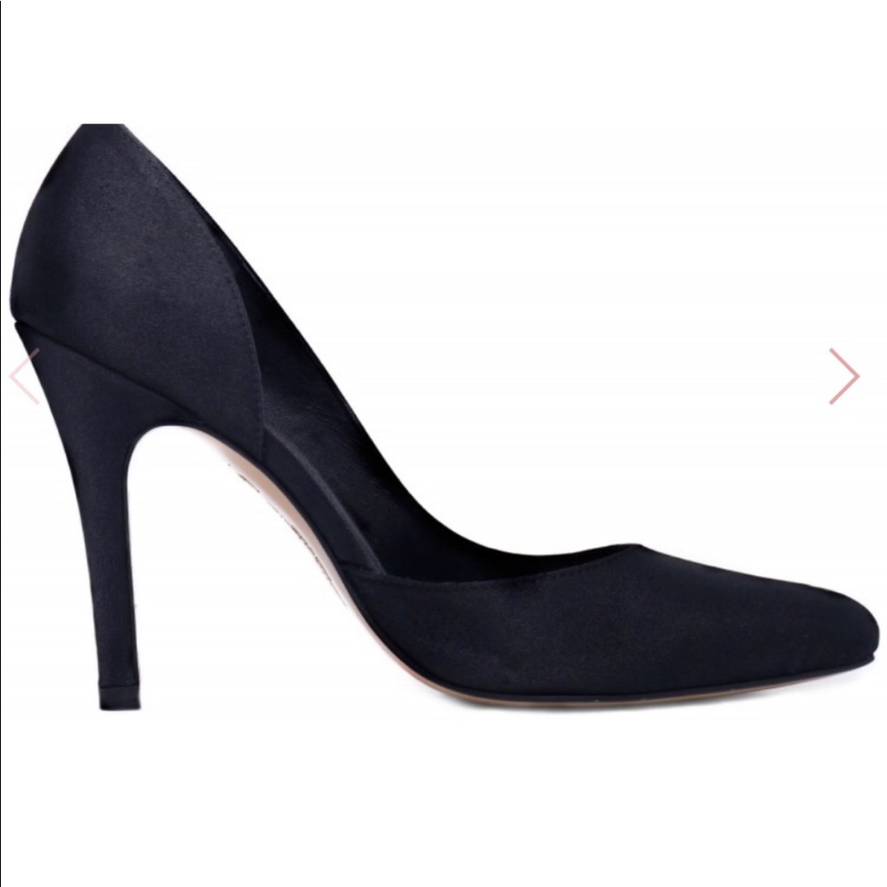 Regina Romero Yolanda black satin NWT